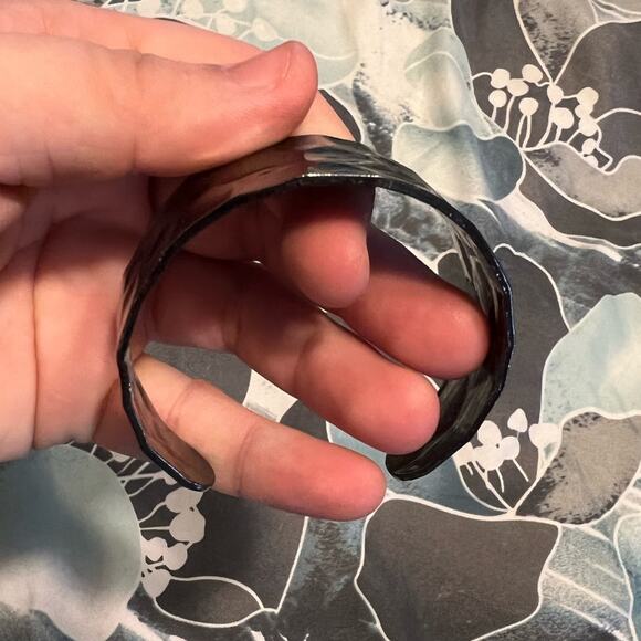 NWOT paparazzi black snake print bracelet - Picture 3 of 4